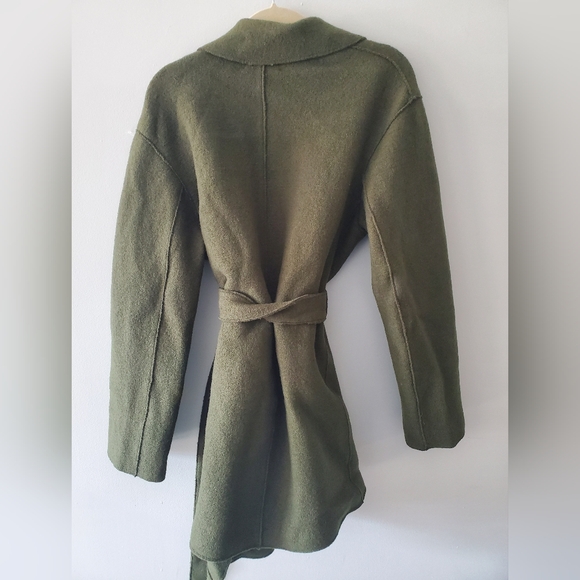 J.Crew Boiled Wool Wrap Coat - Picture 6 of 8